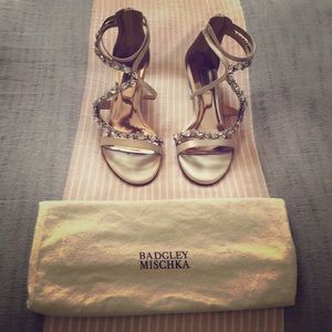 Badgley Mischka Wedding shoes